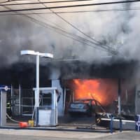 <p>Firefighters from Ramsey, Allendale and Mahwah were among the responders who doused the 8:42 a.m. blaze within a half-hour.</p>