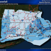 New Forecast Map: These Areas In Massachusetts Expected To See Most Snowfall