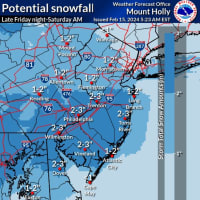 1 To 3 Inches Of Snow Expected In New Storm Nearing NJ, PA