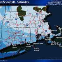 Here's Latest On Winter Storm Sweeping Through Massachusetts: New Snowfall Forecast Map