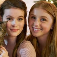 <p>Kirrilee Berger, left, with Juliette Angelo, both starring in &quot;I&#x27;ll Be Next Door for Christmas.&quot;</p>