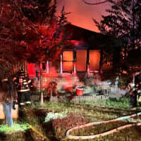 <p>A house and a mobile home that were destroyed by a fire in Egg Harbor Township, NJ.
  
</p>