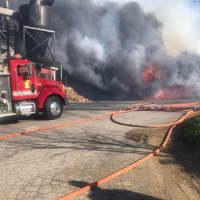 Fast-Moving $1M Mulch Fire On Unionville Farm Destroys Building, Equipment