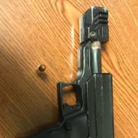 <p>A gun was seized during the stop in Stamford.</p>