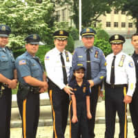 <p>Neha Kurian was the Paramus Police Department&#x27;s &quot;Chief for a Day&quot; with the Bergen County Sheriff&#x27;s Office in 2016.</p>