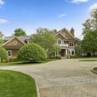 <p>4 Terrace Circle in Armonk is one of the many luxurious homes in Thomas Wright Estate.</p>