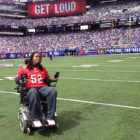 <p>Eric LeGrand, paralyzed in 2010, now visits schools to give motivational speeches.</p>