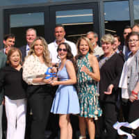 <p>Katie Couric was on hand in New Rochelle for the grand opening of Hair House at the 360 Huguenot development.</p>
