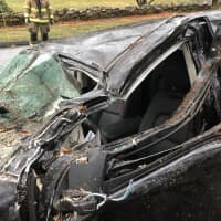 <p>Firefighters were able to save a driver using the jaws of life.</p>