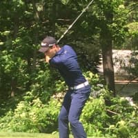 <p>Harrison Eisberg, a senior at Mamaroneck High School, is among the low medalists leading the varsity golf team during its 10-1 season.</p>