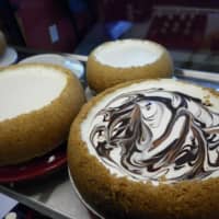 <p>Original and marble cheesecake from Marc&#x27;s Cheesecake, coming to the Paterson Restaurant Festival.</p>