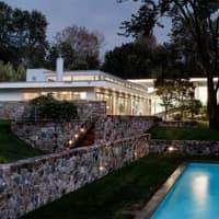 <p>This mid-century modern manse on West Road in New Canaan is on the market for close to $6 million.</p>
