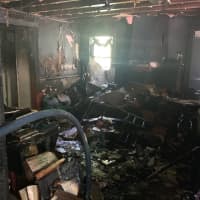 <p>Multiple crews responded to an Eastchester home to help knock down the flames that broke out.</p>