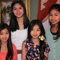 <p>Mary Ballocanag took this photo of her four daughters.</p>