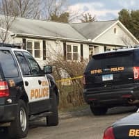 <p>Police closed off streets around 11 Governors Lane in Bethel after a fatal shooting Friday.</p>