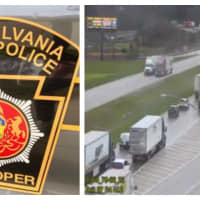 Overturned Truck Shuts Down Highway Ramp In Northampton County: PSP (UPDATED)