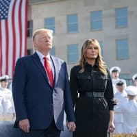 <p>President Donald Trump and First Lady Melania Trump</p>