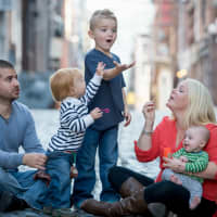 <p>Rob and Ady Dorsett with their sons Jackson, Hudson, and Greyson. The Dorsett family started the &quot;Hayden&#x27;s Heart Foundation&quot; after their newborn son Hayden succumbed to a heart defect.</p>