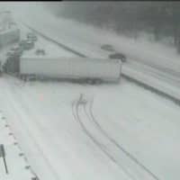 <p>I-95 southbound is closed between Exits 10 and 9 because of a tractor-trailer accident.</p>