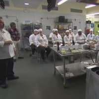 <p>Shooting &quot;Undercover Boss&quot; at Monroe College Culinary Arts Center.</p>