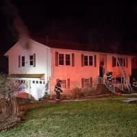 <p>A resident was able to escape injury during a fire at a Danbury home.</p>