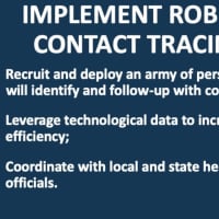 <p>No. 3: Implement Robust Contact Tracing</p>