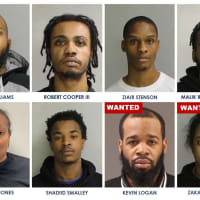 <p>These eight Philadelphia residents are accused of belonging to a gun trafficking organization, prosecutors say.</p>