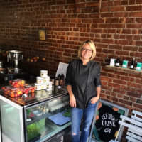 <p>Jodi Cummings, owner of Caffe Macchiato and The Daily Beet.</p>