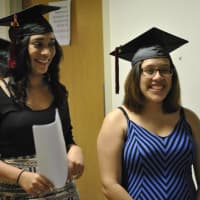 <p>ACE grads are all smiles Tuesday at graduation exercises.</p>