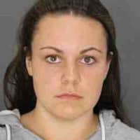 <p>Abby Smithers, 20, was one of four suspects from St. Lawrence County charged with possessing a large quantify of heroin and cocaine on Tuesday outside a motel in the Town of Wallkill.</p>