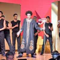 <p>The cast of &quot;Aida&quot; performs at Spring Valley High School in the East Ramapo School District last spring.</p>