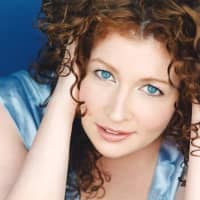 <p>Alexandra McHale, standup comic performing at &quot;Catskills Comes to Ridgefield&quot; comedy night</p>