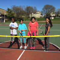 <p>A new Port Chester Middle School program was launched with help from the USTA and Sound Shore Tennis Club.</p>