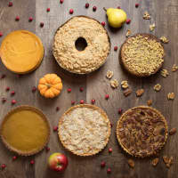 <p>Thanksgiving pie options at By The Way Bakery in Hastings.</p>
