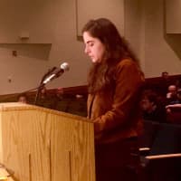 <p>Pascack Hills student Andrea Kent said she is comfortable using the school facilities with transgender students</p>