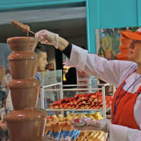 <p>Enjoy treats from a chocolate fountain on Sun., Jan. 29 when The Chocolate Expo returns to The Maritime Aquarium at Norwalk.</p>