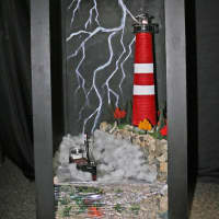 <p>Robert Keene&#x27;s winning lighthouse entry</p>