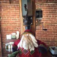 <p>Santa at Kurzhal&#x27;s Coffee in Peekskill.</p>