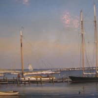 <p>Darien native Peter Arguimbau exhibits marine and seascape paintings at The Geary Gallery of Darien.</p>