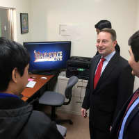 <p>Westchester County Executive Rob Astorino recently visited with Iona Prep students and was interviewed for the school&#x27;s show &quot;Gael Force Live.&quot;</p>