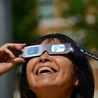 <p>Experts are urging residents to view the solar eclipse with the proper eye protection.&nbsp;</p>
