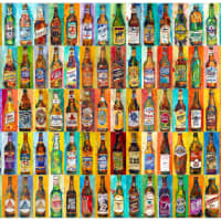 <p>Rifkin finds most of her commercial success through painting beer bottles and selling them on Etsy.</p>