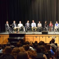 <p>Several Briarcliff High School graduates returned to give career advice to current students. </p>