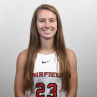 <p>Ffield hockey star Ann Burgoyne led the conference in points (40) and goals (19) in helping the Stags win a MAAC title.</p>