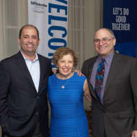 <p>From left, Ben Blumberg of Larchmont, Susan Taxin Baer of Scarsdale and Rick Koh of Armonk.</p>
