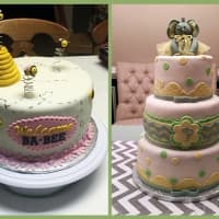 <p>Baby shower cakes are also in Regina Heredia&#x27;s repertoire.</p>