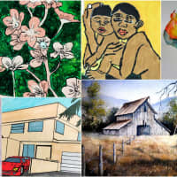 <p>The collage shows a sampling of the artwork created by Passaic County residents with disabilities in 2016.</p>