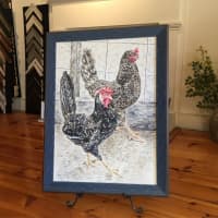 <p>Artwork by Beth Boyland displayed at The Bedford Vallage Frame Shop &amp; Gallery.</p>