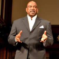 <p>Former New York Giants defensive end George Martin gave an inspirational speech on Wednesday at the Changepoint Theatre in Poughkeepsie. </p>