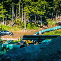 <p>Land is cleared in Blue Mountain Reservation in Peekskill for Spectra Energy&#x27;s pipeline project.</p>